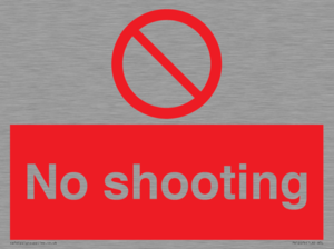 No shooting